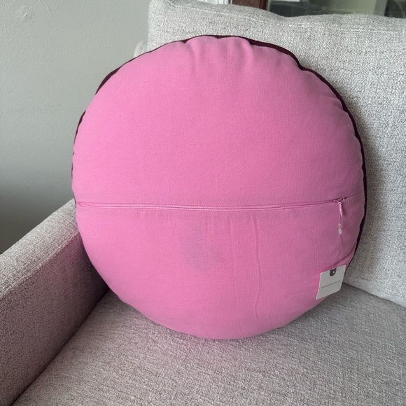 Anthropologie Ace Cotton Embroidered Needlepoint Cushion - Picture 2 of 3